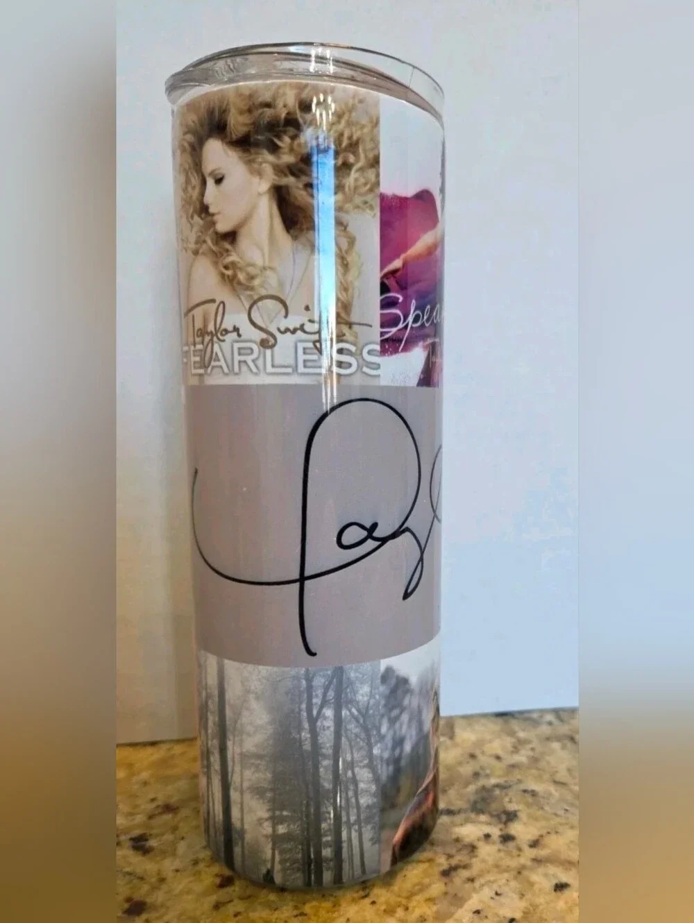 20 Oz Inspired By Taylor Swift  Skinny Sublimation Tumbler Zonegrace Stainless
